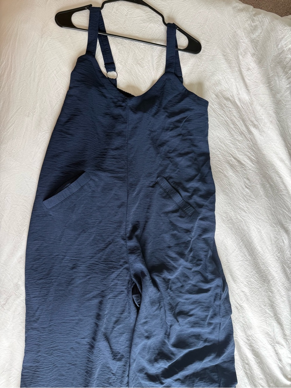 Maurices Navy Blue Jumpsuit Romper - Picture 2 of 5
